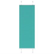 vidaXL Plisserad persienn bensingrön 40x150 cm tyg bredd 39,4 cm