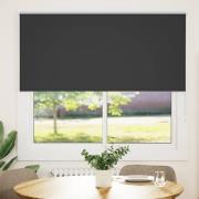 vidaXL Rullgardin mörkläggning svart 165x175 cm tyg bredd 161,6 cm