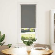vidaXL Rullgardin mörkläggning grå 50x130 cm tyg bredd 45,7 cm