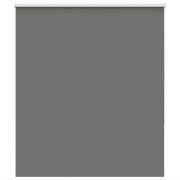 vidaXL Rullgardin mörkläggning grå 140x175 cm tyg bredd 136,6 cm