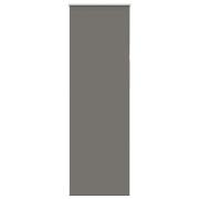 vidaXL Rullgardin mörkläggning grå 70x210 cm tyg bredd 65,7 cm
