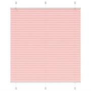 vidaXL Plisserad persienn rosa 120x150 cm tyg bredd 119,4cm polyester