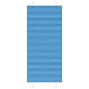 vidaXL Plisserad persienn blå 100x200 cm tyg bredd 99,4 cm polyester