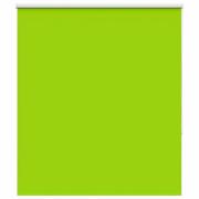 vidaXL Rullgardin mörkläggning blad grön 125x130 cm tyg bredd 121,6 cm