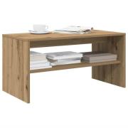 vidaXL Tv-bänk artisan ek 80x40x40 cm konstruerat trä