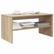 vidaXL Tv-bänk sonoma-ek 80x40x40 cm konstruerat trä