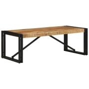 vidaXL Soffbord 100x50x35 cm massivt grovt mangoträ