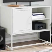 vidaXL TV-skåp vit 68x39x60,5 cm stål