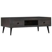 vidaXL Soffbord massivt mangoträ 100x60x35 cm