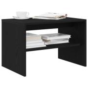 vidaXL TV-bänk svart ek 60x40x40 cm konstruerat trä