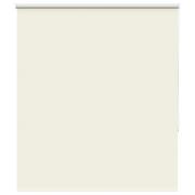 vidaXL Rullgardin mörkläggning naturvit 130x175 cm tygbredd 126,6 cm
