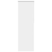 vidaXL Rullgardin mörkläggningsgardin vit 80x210 cm tyg bredd 75,7 cm