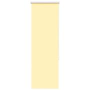 vidaXL Rullgardin mörkläggningsgul 60x130 cm tyg bredd 55,7 cm