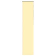 vidaXL Rullgardin mörkläggningsgul 45x230 cm tyg bredd 40,7 cm