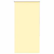 vidaXL Rullgardin mörkläggningsgul 80x130 cm tygbredd 75,7 cm