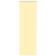 vidaXL Rullgardin mörkläggningsgul 70x230 cm tygbredd 65,7 cm
