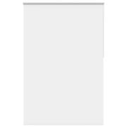 vidaXL Rullgardin mörkläggning vit 145x210 cm tyg bredd 141,6 cm