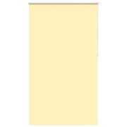 vidaXL Rullgardin mörkläggningsgul 140x210 cm tygbredd 136,6 cm