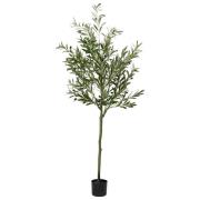 vidaXL Konstgjort olivträd 700 blad 180 cm grönt