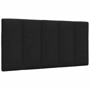 vidaXL Dyna till huvudgavel svart 100 cm tyg
