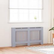 vidaXL Elementskydd antracit 152x19x81,5 cm MDF