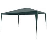 vidaXL Partytält PE 3x4 m grönt
