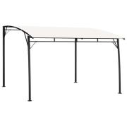 vidaXL Paviljong 3x3x2,55 m gräddvit