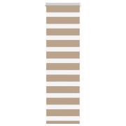 vidaXL Rullgardin zebra 40x100 cm tyg bredd 35,9 cm polyester