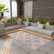 vidaXL Utomhusmatta ARAKIL brun 120x180 cm PP