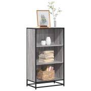 vidaXL Bokhylla grå sonoma 60x35x107,5 cm konstruerat trä