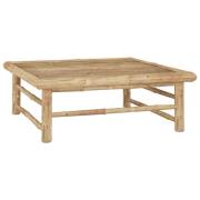 vidaXL Trädgårdsbord 65x65x30 cm bambu