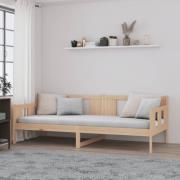 vidaXL Dagbädd massiv furu 80x200 cm