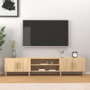 vidaXL TV-skåp Sonoma ek 180x31,5x40 cm konstruerat trä