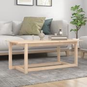 vidaXL Soffbord 110x55x45 cm massiv furu