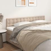 vidaXL Sänggavlar cappuccino 180x5x78/88 cm konstläder