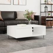 vidaXL Soffbord vit 90x60x35 cm konstruerat trä