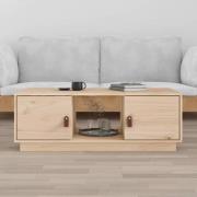 vidaXL Soffbord 100x50x35 cm massiv furu