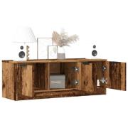 vidaXL Tv-bänk gammalt trä 102x35x36,5 cm konstruerat trä