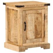 vidaXL Sängbord 40x35x50 cm massivt mangoträ
