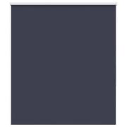 vidaXL Rullgardin mörkläggning marin 140x150 cm tyg bredd 136,6 cm