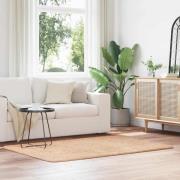 vidaXL Ryamatta med lång lugg NAVARRA beige 120x170 cm polyester