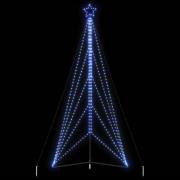 vidaXL LED julgran 615 LEDs blå 404,5 cm
