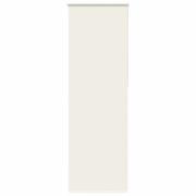 vidaXL Rullgardin mörkläggning naturvit 70x210 cm tyg bredd 65,7 cm