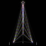 vidaXL LED julgran 615 LEDs flerfärgad 404,5 cm