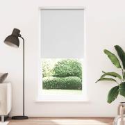vidaXL Rullgardin för mörkläggning 80 x 230 cm vit