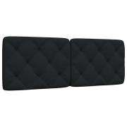 vidaXL Headboard Cushion Black 120 cm Fabric
