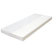 vidaXL Madrass 100x200 cm 7 zoner PU-skum 10 cm H2 H3