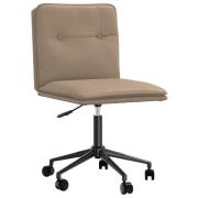 vidaXL Matstol Cappuccino konstläder