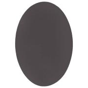 vidaXL Matta "HUARTE" Antracit 140x200 cm Oval