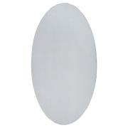 vidaXL Matta "HUARTE" Grå 100x200 cm Oval